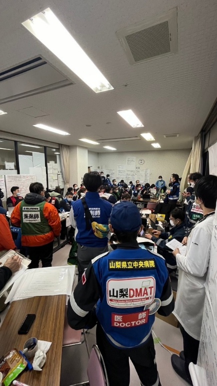 救援救護活動の様子